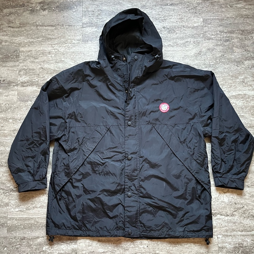 Port Authority Men's Black Raincoat (Arm & Hammer)